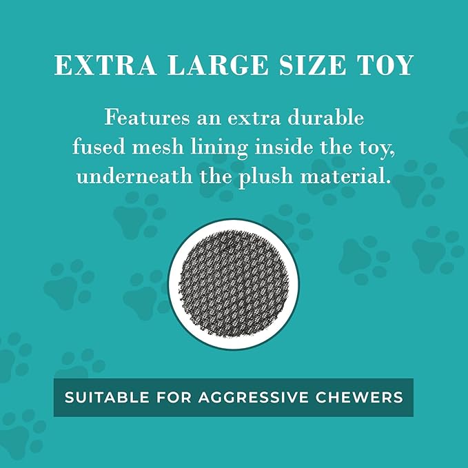 Haute Diggity Dog Happy Birthday Bone, Plush Designer Dog Toys with Interactive Squeaker, Stimulating Pet Enrichment, Machine-Washable & Safe Materials for All Breeds, Size XL