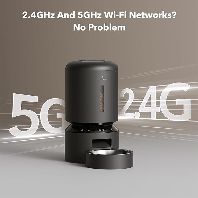 5G WiFi Automatic Cat & Dog Feeder — 5L, Freshness Preservation, App Control