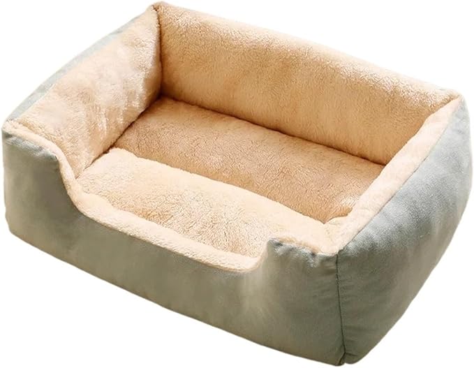 Cats Bed Dog Mat Beds Goods Pet Puppy Cushions Things Accessory Houses Habitats House Supplies(Green,X-Large)
