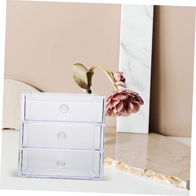 Multi-layer Acrylic Drawer Makeup Organizer Box Cosmetics Storage Holder for Desktop for Home Skin Care Products