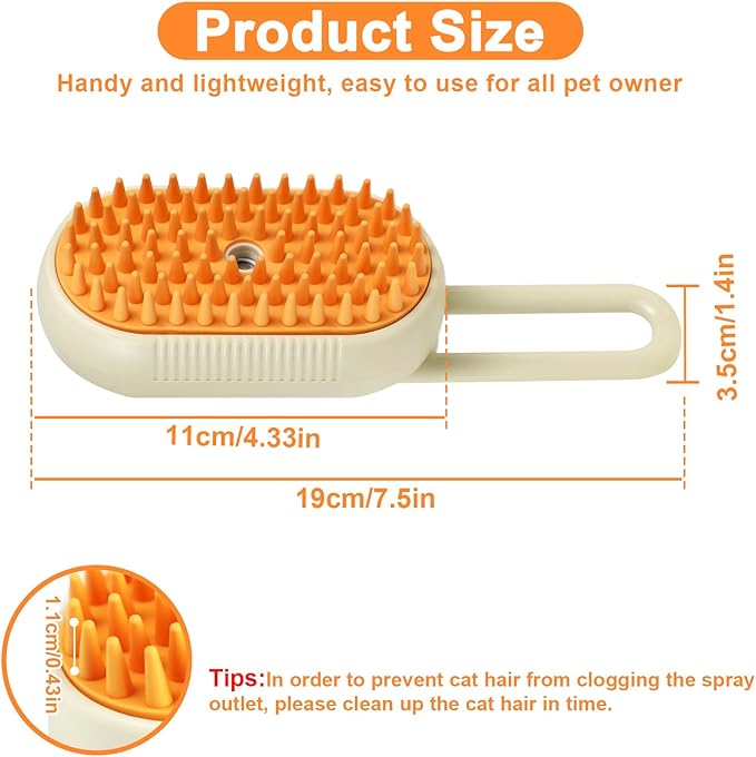 Interactive Cat Toys & Cat Steam Brush