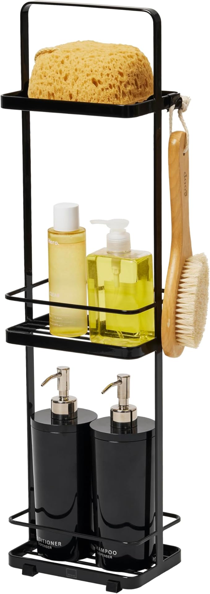 YAMAZAKI Home Tower Bath Rack - Bathroom Shower Storage Holder, Caddy Shelf Organizer - Large, 26" - Steel -