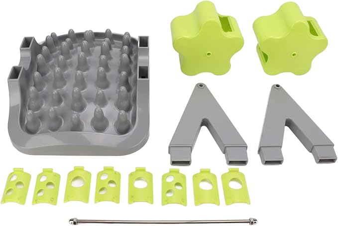 Pet Slow Feeder Interactive Dog Toy, ABS Material, Double Roller Design for Eating, Puzzle Feeding to Dog's Brain, Safe and Non