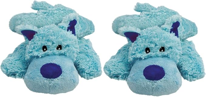Cozie Plush Squeaky Dog Toys 2-Pack — Soft, Durable, Assorted Animal Characters