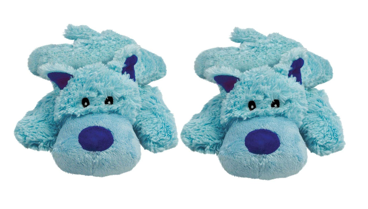 Cozie Plush Squeaky Dog Toys 2-Pack — Soft, Durable, Assorted Animal Characters