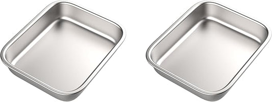 Stainless Steel Bowl Inserts x 2 for Pet Heights F22 Automatic Feeders