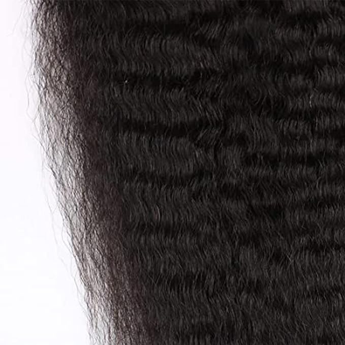 Selina Lace Closure Kinky Straight 4x4 Hd Lace Closure Kinky Straight Human Hair Free Part Hair Natural Black 8 Inch