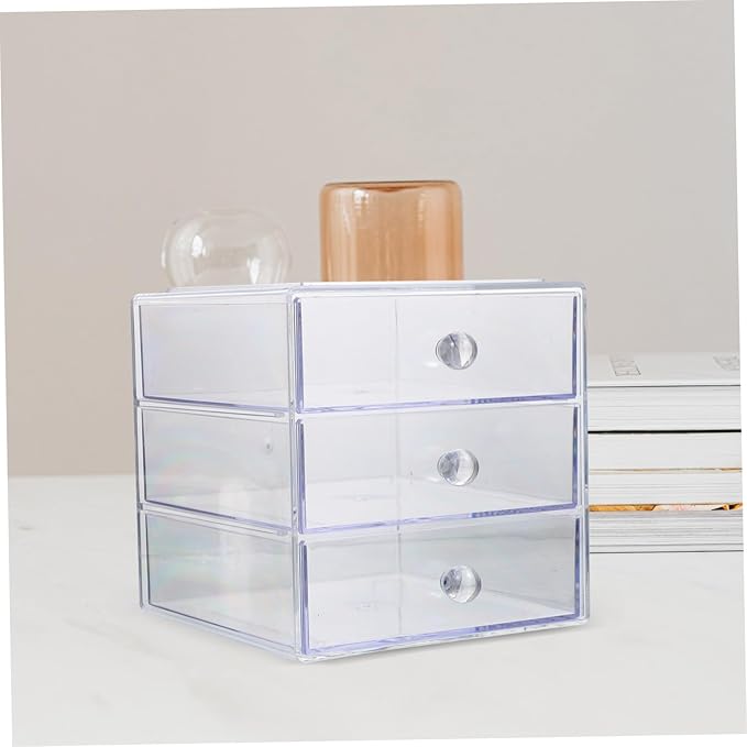 Multi-layer Acrylic Drawer Makeup Organizer Box Cosmetics Storage Holder for Desktop for Home Skin Care Products