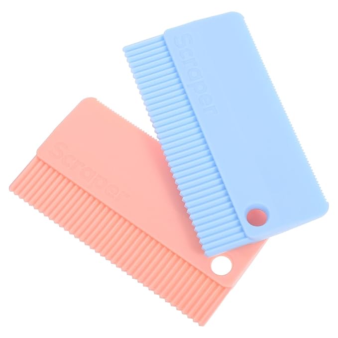 minkissy 2pcs Pet Hair Remover Brush Set, Silicone Cat Grooming Brush and Dog Hair Removal Comb, Lint Remover for Shedding Control, Soft Massage Tool for Cats and Dogs