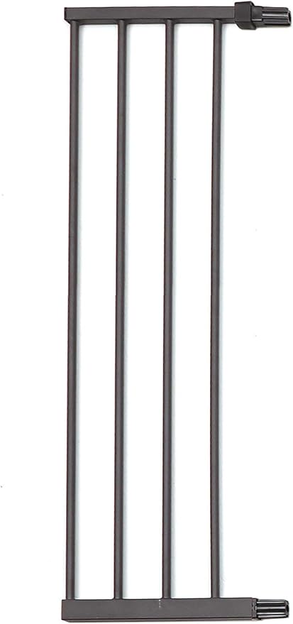 MidWest Homes for Pets Steel Pet Gate Extension; Pet Gate Extension Measures 11' Wide x 39' High in Textured Graphite (Fits MW Model # 2939SG & 2939SG-WD)