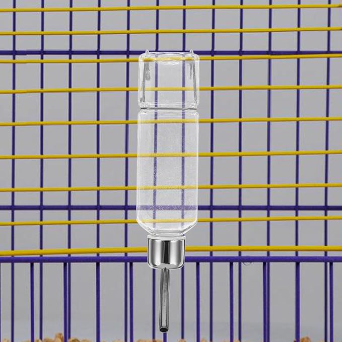 balacoo Hanging Water Dispenser for Dogs 9.84In Portable Automatic Pet Drinking Fountain Leak-Proof Water Bottle for Kennel Crate