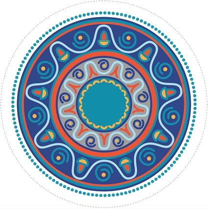 Gardner Pet 5 in 1 Cat Toy Cover，Boho Style - Blue