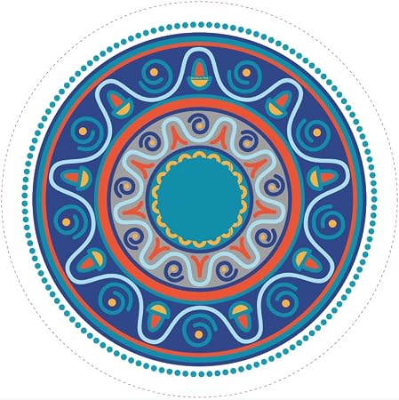 Gardner Pet 5 in 1 Cat Toy Cover，Boho Style - Blue