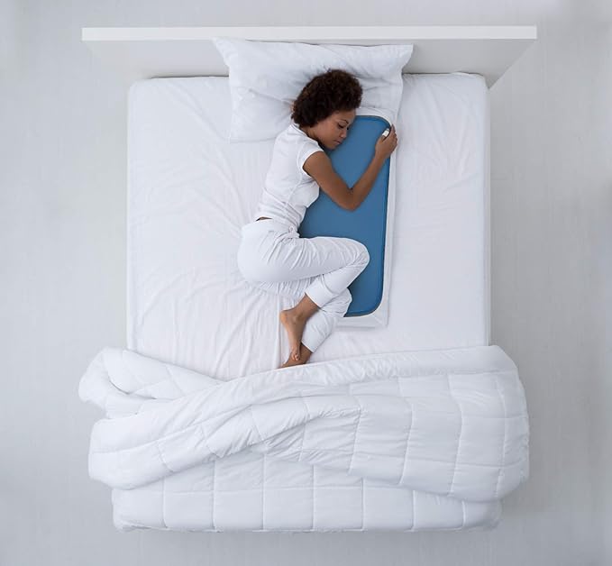 Cooling Pad for Bed - Pressure Activated Gel Provides Instant Relief - Ideal for Fevers, Hot Flashes, Night Sweats