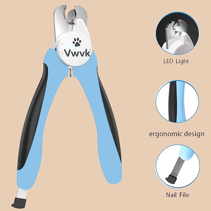 Pet Grooming Kit,Cat Bristle Brush, Quick Sensor Safety Guard to Avoid Over Cutting, Double Sided Dematting Undercoat Rake for Dogs and Cats