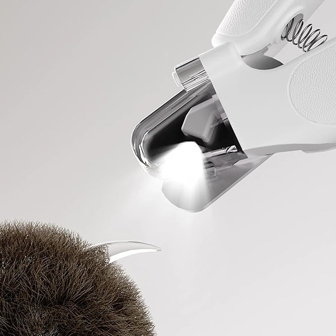 Dog Nail Grinder, Built-in Led Lights, 18x5.6cm, Cat Nail Clippers, Pet Nails Trimmer, Easy to Handle, Ideal for Pet Owners and Animal Lovers
