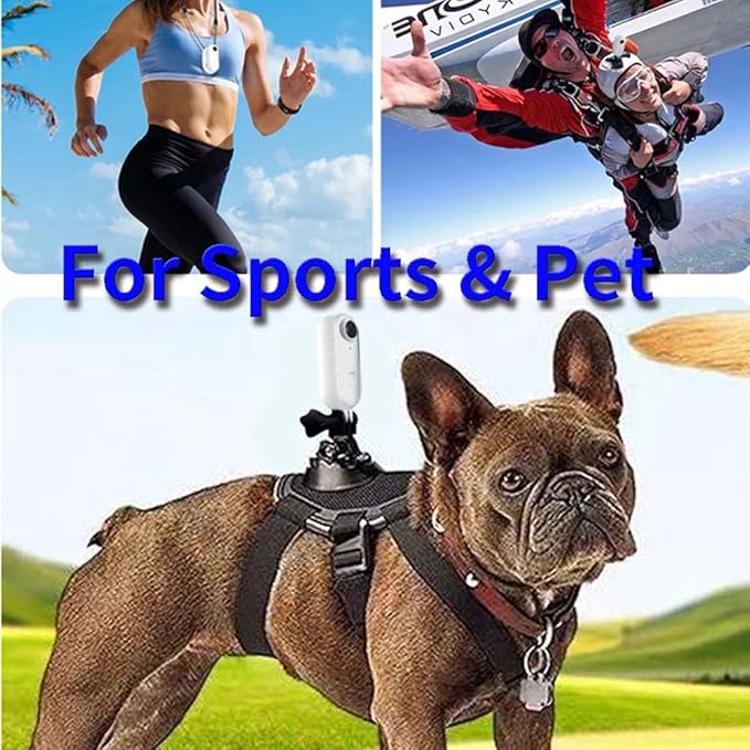 4K Mini Action Camera, Included 64GB, Wearable Camera with 360°Rotatable Clip & Magnetic Clip, for Lecture, Traveling, Pet Walking and Outdoors Activities JS-10W White Full Bundle