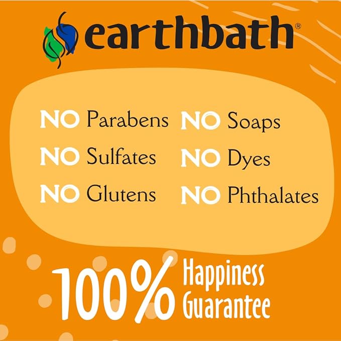 earthbath Hypoallergenic Dog Shampoo, Fragrance Free, 16 oz – Pet Shampoo for Sensitive Skin & Allergies – Made in USA