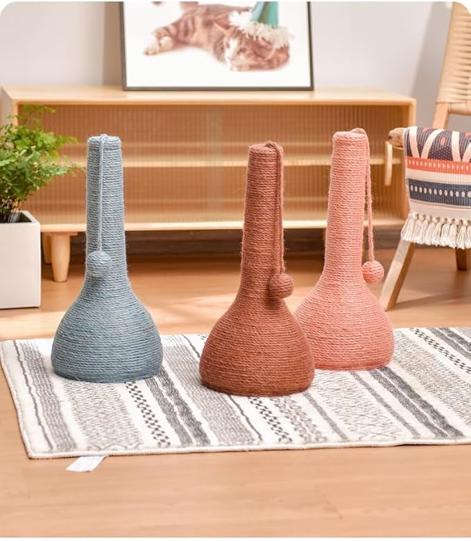 cat Scratching Post (Peacock Blue)