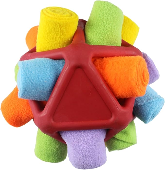awakentti Puppy Chew Toys, Dog Treat Dispenser Toy, Pet Anxiety Relief and Calming Aid, Puppy Teething Toys for Small Medium Dogs (A)