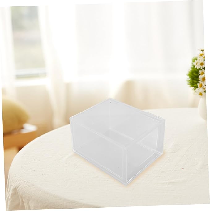 3pcs Stackable Drawer Organizer Acrylic Makeup Storage Container Easy Access for Desk Supplies and Cosmetics for Bathroom and Vanity Use