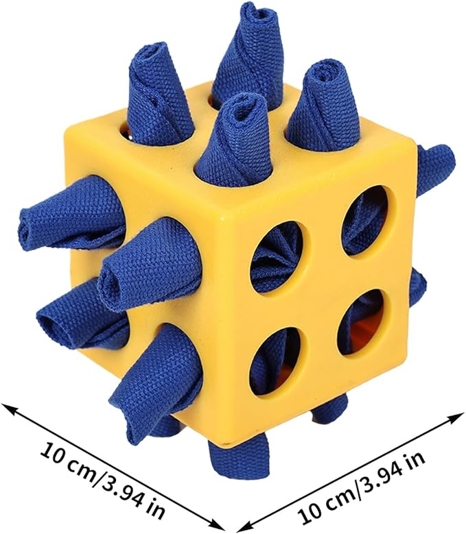 Dog Treat Puzzle Ball, Interactive Chew Toy, Puzzle Plaything with Treat Dispensing Design, Dog Plaything with Sturdy Construction, Pet Accessories, Enrichment Toy for Mental Cognitive Sensory Stress