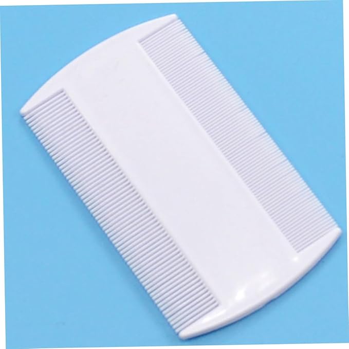 DOITOOL 10pcs Plastic Double-sided Pet Combs with Fine and Wide Teeth for Cat and Dog Grooming, Massaging Hair Comb Set for Shedding Control and Fur Detangling, Suitable for Random Color