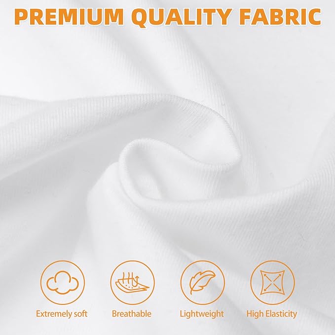 KOOLTAIL Boy Dog Clothes for Large Dogs, 2 Pack Cotton Fall/Winter Warm Dog T Shirts Coats for Outdoor, UV & Insect Protection Anti-Hair Loss & Lightweight Pet Vest Tank Tops Apparel,White&Black,L