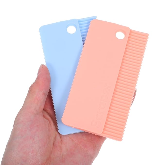 VICASKY 2pcs Pet Hair Removal Brush Set Silicone Grooming Comb for Dogs and Cats Deshedding Massage Tool for Shedding Control and Fur Cleaning