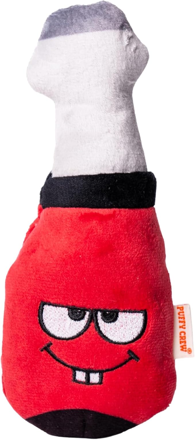 Squeaky Dog Plush Toy, Tools Bite_Stick Collection, 8", for Small and Medium Dogs (Screwdriver, Small)