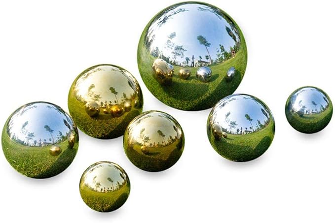 KUNWU SUS304 Stainless Steel Dog Food Slow Feeders Ball - 2" Stops Gulping, Bloat, Indigestion, and Rapid Eating, Fun, Healthy, Prevents Obesity Improves Digestion (Small)