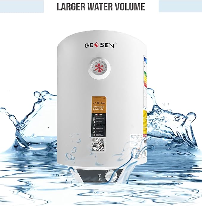 2000W Electric Hot 30L/50L/150L Water Heater Storage, RV TR Endless Trailer Indoor Waterproof Shower Water Heater Compact Point-of-Use, Bathroom Shower (30L) plug in 120v