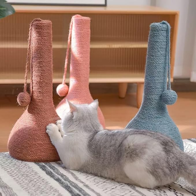 cat Scratching Post (Pink)