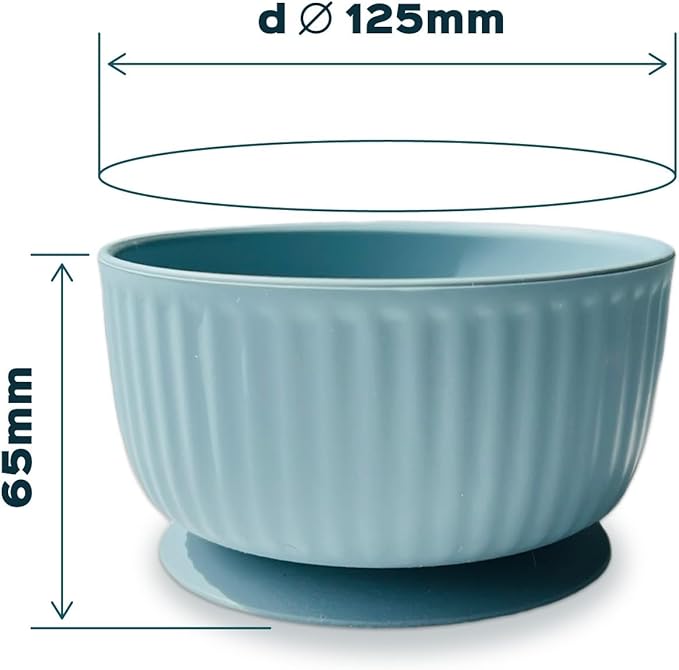 Cat Bowls with Suction Cup 400ml with Silicone Lid — Elevated Silicone Pet Dish with Non-Slip Bottom for Dry Food, Wet Food and Water — Silicone Water Bowl for Small Dog, Rabbit, Kittens (Terracotta)