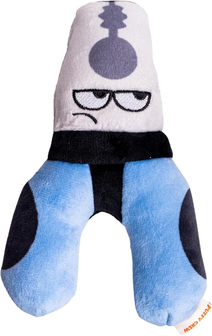 Squeaky Dog Plush Toy, Tools Bite_Stick Collection, 8", for Small and Medium Dogs (Pliers, Small)