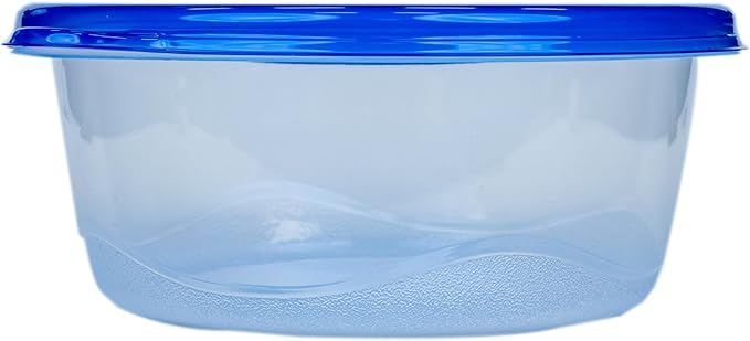 Glad GladWare Big Bowl Food Storage Containers, Large Round Bowl Holds 48 Ounces of Food - Glad Food Storage Containers for Everyday Use to Preserve Freshness, 3 Count