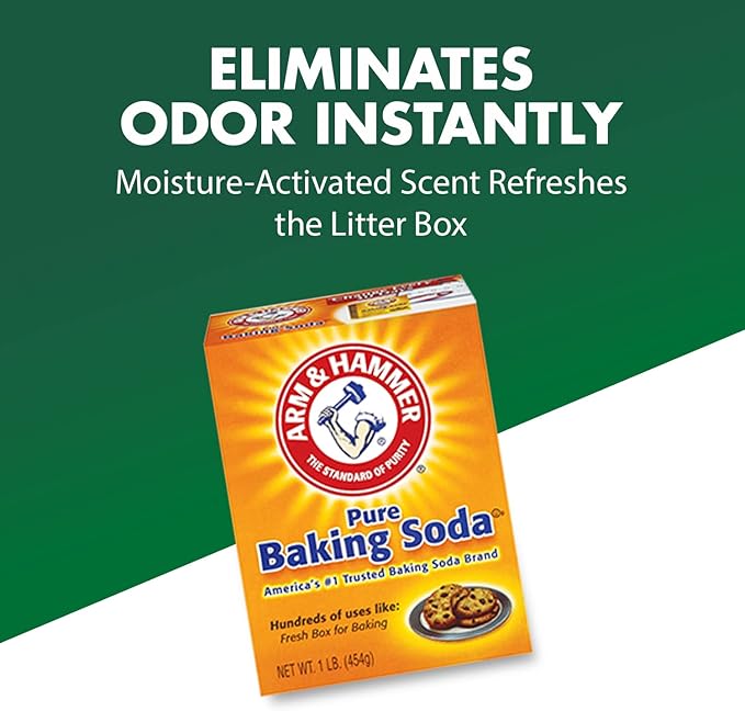 ARM & HAMMER Cat Litter Deodorizer Double Duty, 30 oz, 6 Pack
