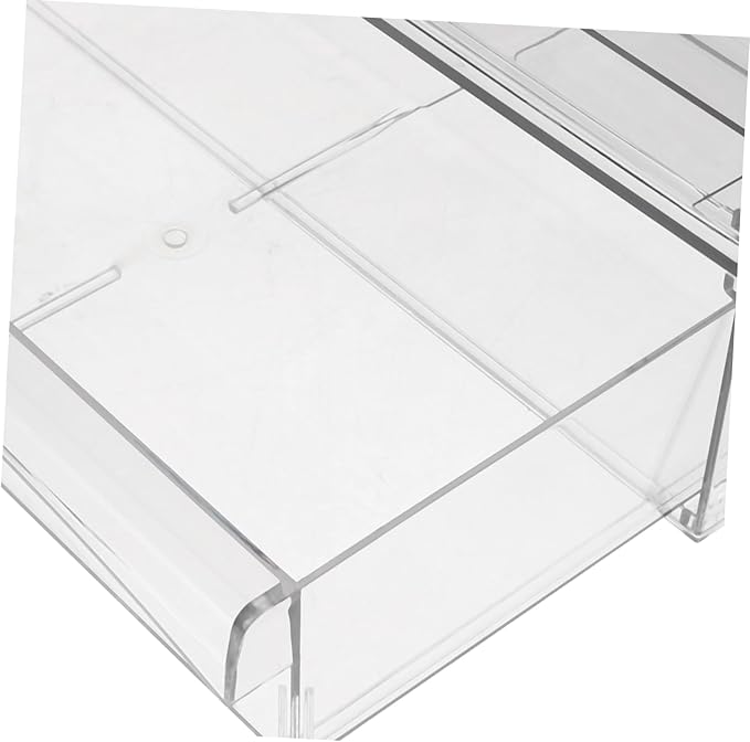 2pcs Acrylic Makeup Organizer Box Drawer Detachable Desktop Storage for Cosmetics Bathroom Accessories and Items and Easy to Clean