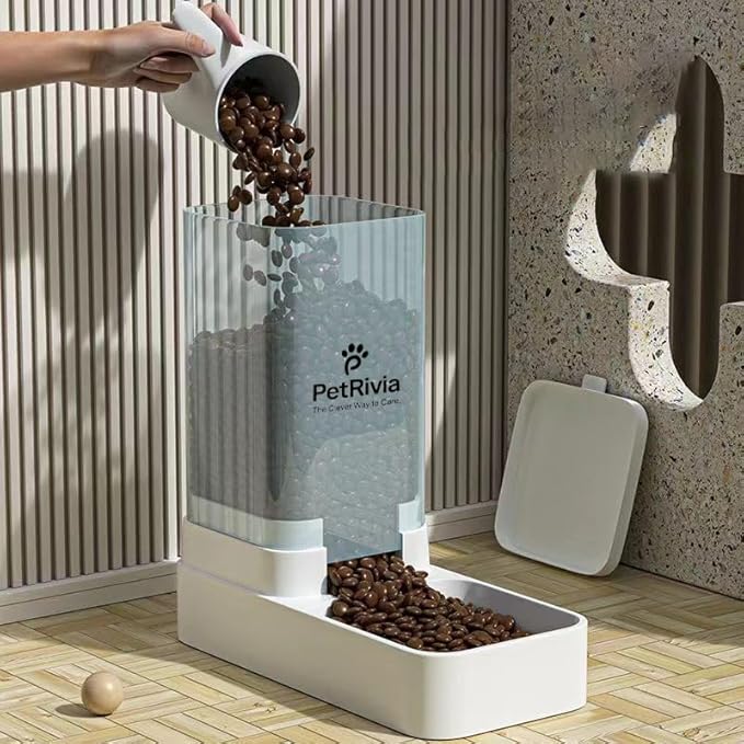 Automatic Pet Feeders Automatic Dog Food and Water Dispenser Water Dispenser for Dogs Gravity Water Dispenser Cat Feeders Automatic Cat Food Dog Water and Food Dispenser Gravity Pet Water Dispenser