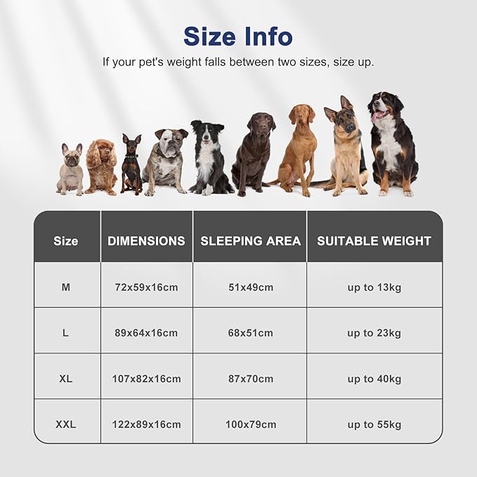FetchMart Orthopedic Dog Bed for Large Dogs — XL Waterproof Sofa Bed | Washable, Non-Slip