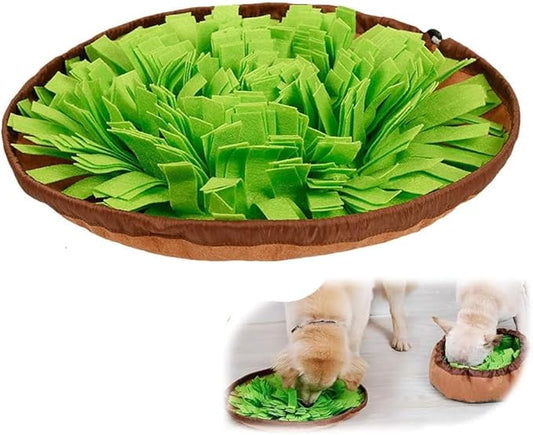 Snuffle Mat Pet Dog Feeding Mat, Interactive Dog Puzzle Toys