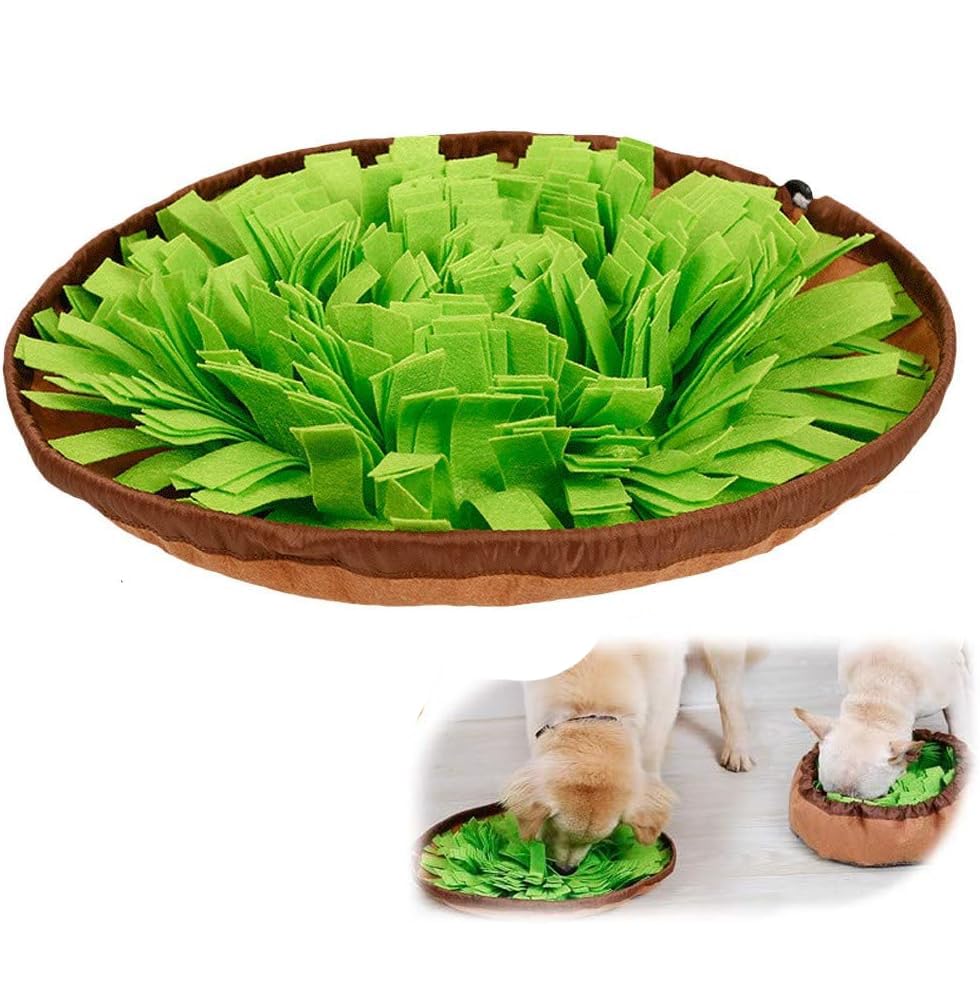Snuffle Mat Pet Dog Feeding Mat, Interactive Dog Puzzle Toys