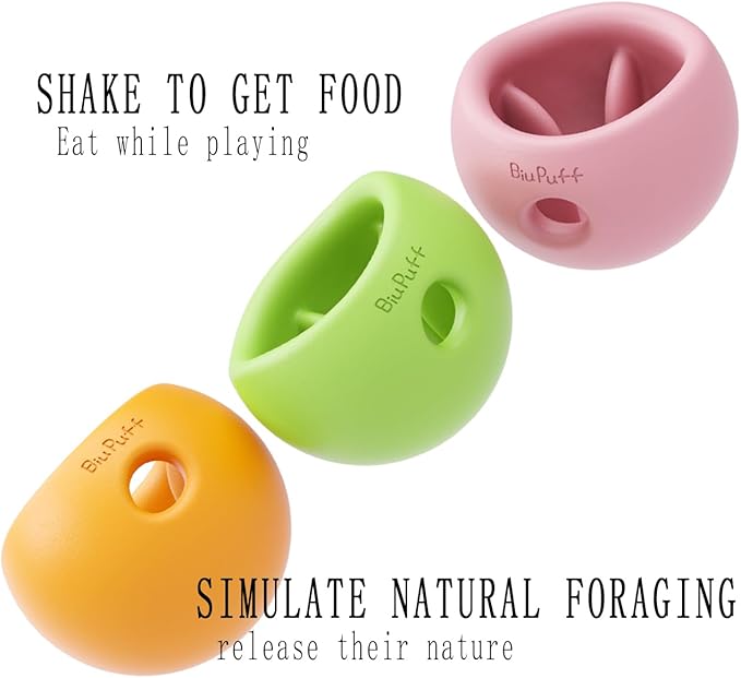 Treat Dispensing Dog Toy & Slow Feeder Bowl, Interactive Puzzle and Mental Toy for Anxiety Relief,Chase Play, and Use as Freezable Lick Bowl (Vibrant Orange, Small 357g)