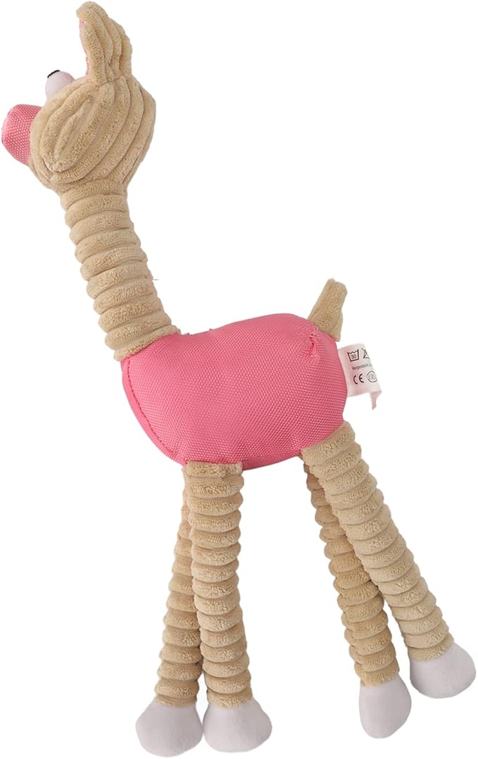 Squeaky Plush Dog Toys | Anxiety Relief & Boredom Buster for Small/Medium Dogs | Interactive Chew Toy with Pet - Friendly Material | Cute Puppy Design for Energetic Chewers
