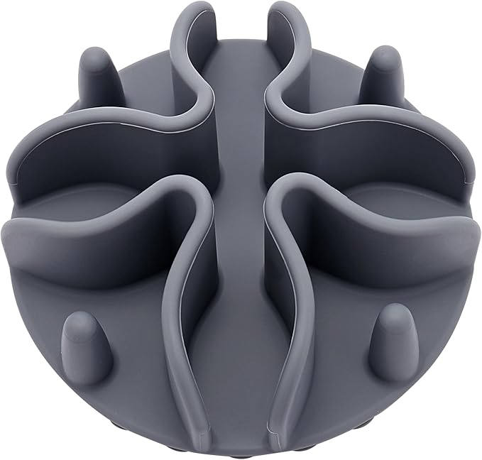 Slow Feeder Insert for Dogs & Cats, 3 Sizes Food-Grade Silicone Anti-Choking Puzzle Feeder, Non-Slip Suction Cup Design, Fits Most Bowls, Bloat Stop Pet Feeding Solution