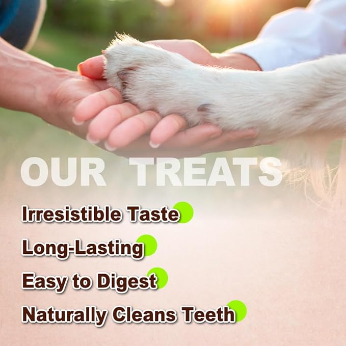 Afreschi Turkey Tendon for Dogs, Dog Treats for Signature Series, All Natural Human Grade Puppy Chew, Ingredient Sourced from USA, Hypoallergenic, Rawhide alternative, 4 Units/Pack Ring (Small)