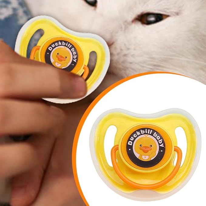 Dog Pacifier Chew – Silicone Bite Aid, Puppy Soother | Calming Training Toy Set, Lightweight Puppy Comfort Solution, Chew Toy for Medium Dog Relaxation