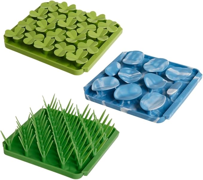 Tall Tails Foraging Mat for Dogs 3-Pack – Slow Feeder Puzzle Mat for Easy & Engaging Feeding
