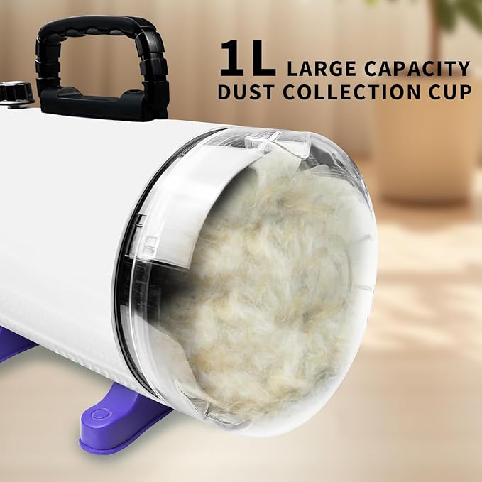 Dog Vacuum & Dryer for Shedding Grooming,5.2HP/ 3800W Dog Grooming Kit,Adjustable Speed and Temperature with 5 Nozzles