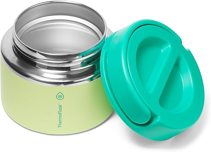 ThermoFlask 12 oz Double Wall Insulated Food Jar, Garden Party